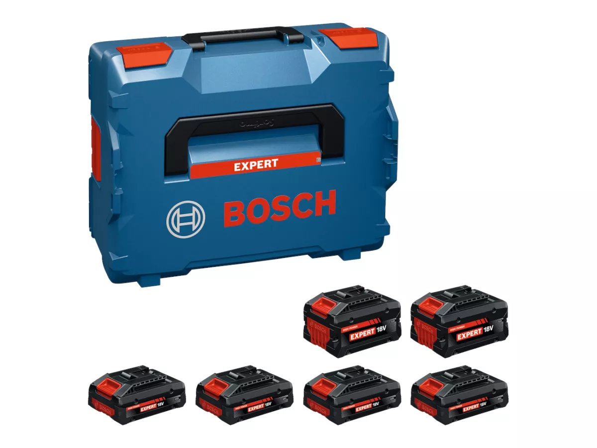 Set batteries 2x EXBA18V-80 + 4x EXBA18V-40 BOSCH